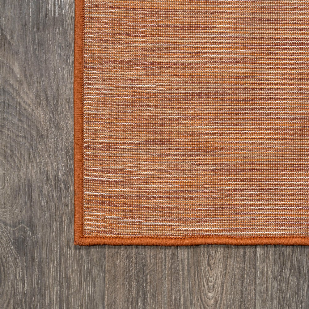 Nieleon Ethan Modern Flatweave Solid Indoor/Outdoor Area Rug