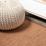 Nieleon Ethan Modern Flatweave Solid Indoor/Outdoor Area Rug
