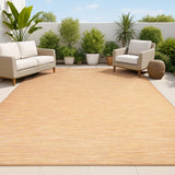 Nieleon Ethan Modern Flatweave Solid Indoor/Outdoor Area Rug