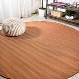 Nieleon Ethan Modern Flatweave Solid Indoor/Outdoor Area Rug