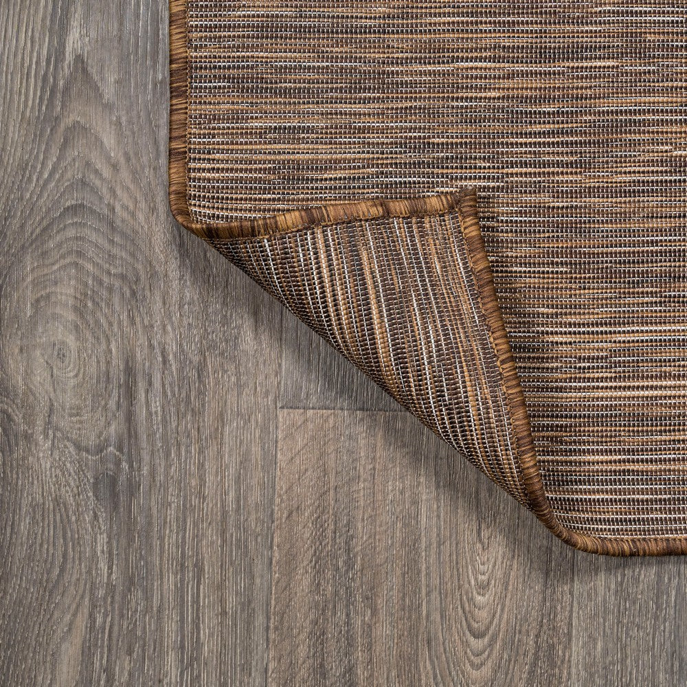 Nieleon Ethan Modern Flatweave Solid Indoor/Outdoor Area Rug