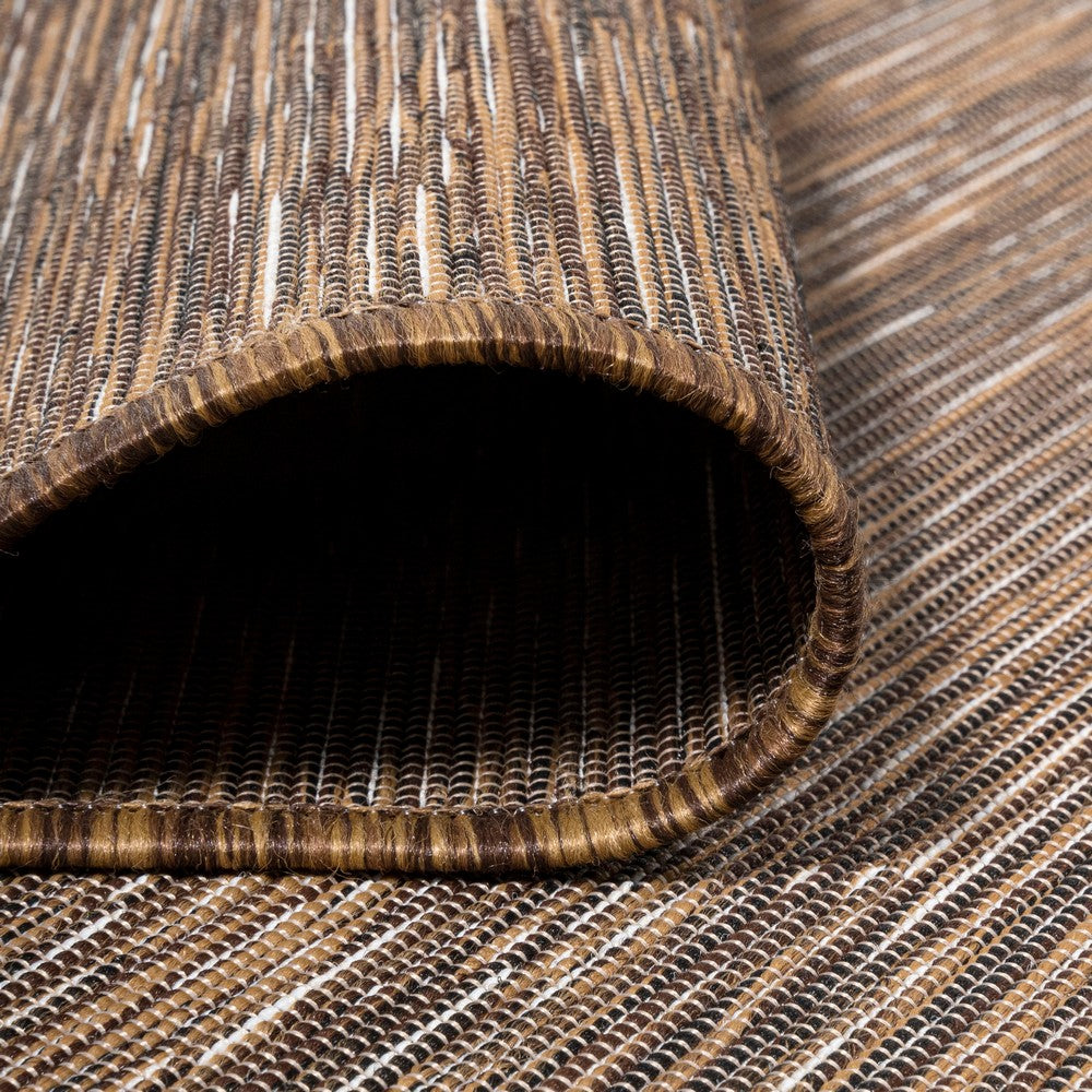 Nieleon Ethan Modern Flatweave Solid Indoor/Outdoor Area Rug
