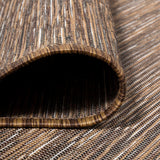 Nieleon Ethan Modern Flatweave Solid Indoor/Outdoor Area Rug
