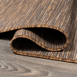 Nieleon Ethan Modern Flatweave Solid Indoor/Outdoor Area Rug