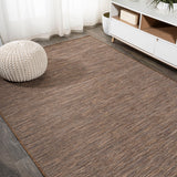 Nieleon Ethan Modern Flatweave Solid Indoor/Outdoor Area Rug