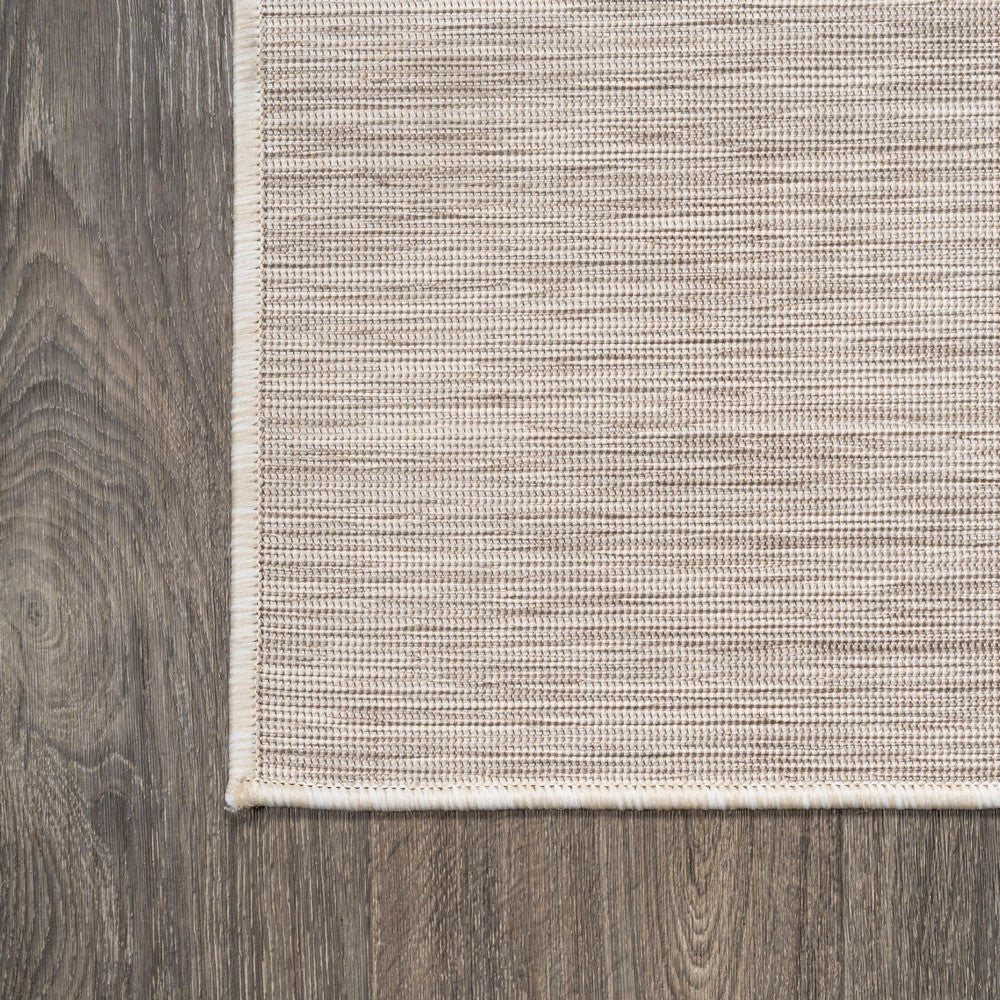Nieleon Ethan Modern Flatweave Solid Indoor/Outdoor Area Rug
