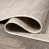 Nieleon Ethan Modern Flatweave Solid Indoor/Outdoor Area Rug