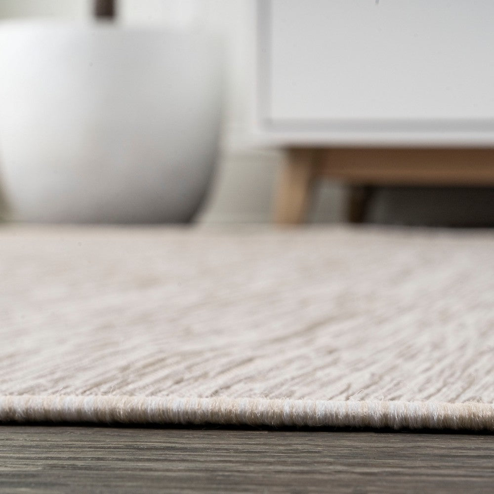 Nieleon Ethan Modern Flatweave Solid Indoor/Outdoor Area Rug