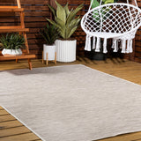 Nieleon Ethan Modern Flatweave Solid Indoor/Outdoor Area Rug