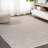 Nieleon Ethan Modern Flatweave Solid Indoor/Outdoor Area Rug
