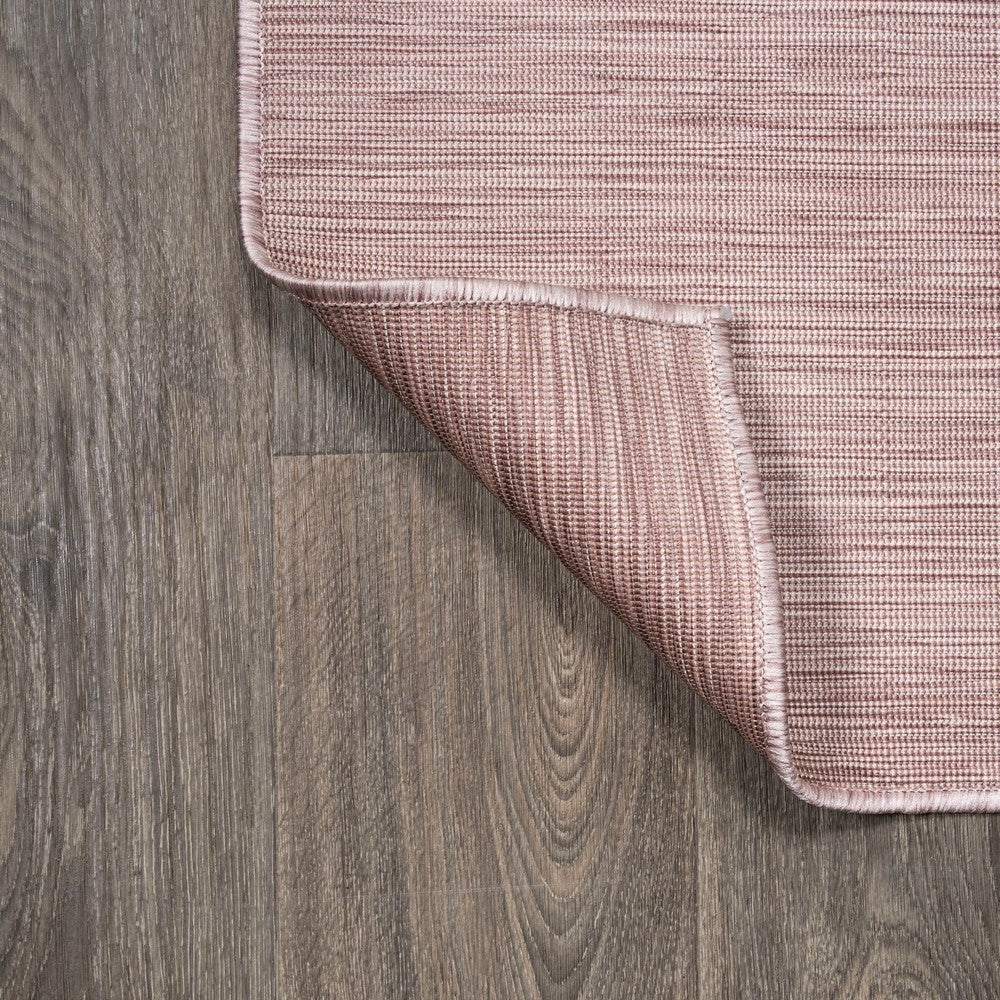 Nieleon Ethan Modern Flatweave Solid Indoor/Outdoor Area Rug