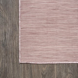 Nieleon Ethan Modern Flatweave Solid Indoor/Outdoor Area Rug