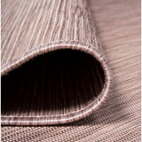 Nieleon Ethan Modern Flatweave Solid Indoor/Outdoor Area Rug