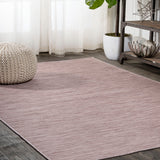 Nieleon Ethan Modern Flatweave Solid Indoor/Outdoor Area Rug