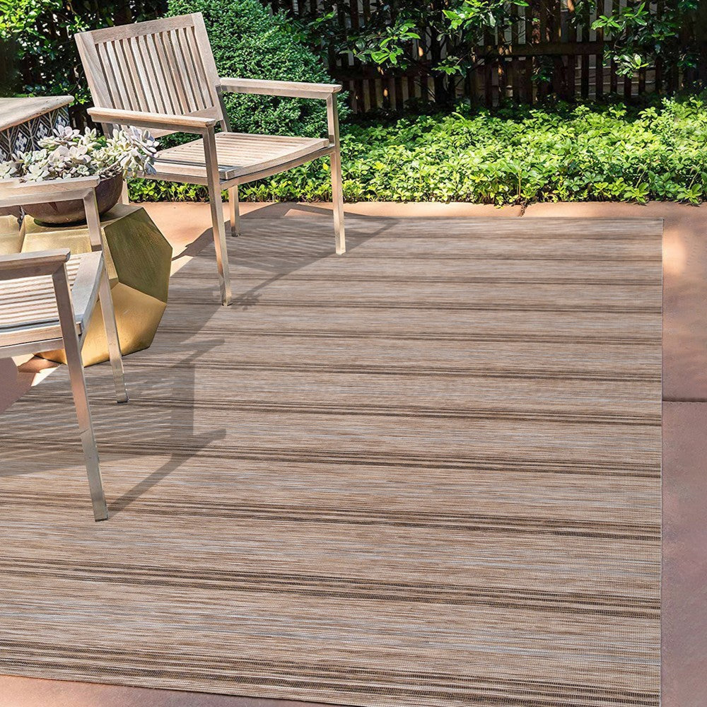 Ernard Bo Modern Farmhouse Wide Indoor/Outdoor Area Rug
