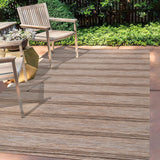 Ernard Bo Modern Farmhouse Wide Indoor/Outdoor Area Rug