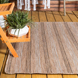 Ernard Bo Modern Farmhouse Wide Indoor/Outdoor Area Rug