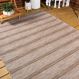 Ernard Bo Modern Farmhouse Wide Indoor/Outdoor Area Rug