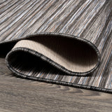 Aerelm Finn Modern Farmhouse Pinstripe Indoor/Outdoor Area Rug