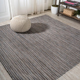 Aerelm Finn Modern Farmhouse Pinstripe Indoor/Outdoor Area Rug
