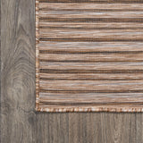 Aerelm Finn Modern Farmhouse Pinstripe Indoor/Outdoor Area Rug
