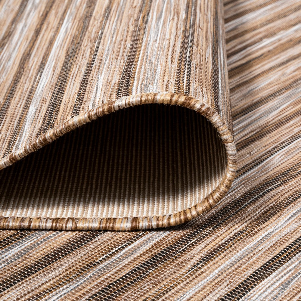 Aerelm Finn Modern Farmhouse Pinstripe Indoor/Outdoor Area Rug
