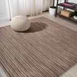 Aerelm Finn Modern Farmhouse Pinstripe Indoor/Outdoor Area Rug