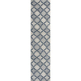 Alfresco Modern Geometric Tile Pattern Indoor/Outdoor Area Rug