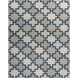 Alfresco Modern Geometric Tile Pattern Indoor/Outdoor Area Rug