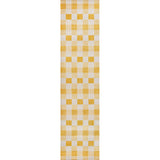 Courtyard Traditional Geometric Bold Gingham Indoor/Outdoor Area Rug