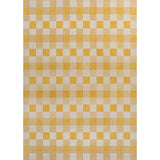 Courtyard Traditional Geometric Bold Gingham Indoor/Outdoor Area Rug