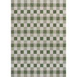 Courtyard Traditional Geometric Bold Gingham Indoor/Outdoor Area Rug