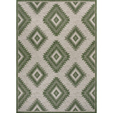 Antique Geometric Moroccan Diamond Indoor/Outdoor Area Rug