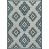 Antique Geometric Moroccan Diamond Indoor/Outdoor Area Rug