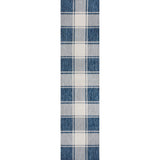 Acrylic Traditional Farmhouse Bold Gingham Indoor/Outdoor Area Rug