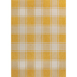 Acrylic Traditional Farmhouse Bold Gingham Indoor/Outdoor Area Rug