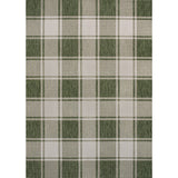 Acrylic Traditional Farmhouse Bold Gingham Indoor/Outdoor Area Rug