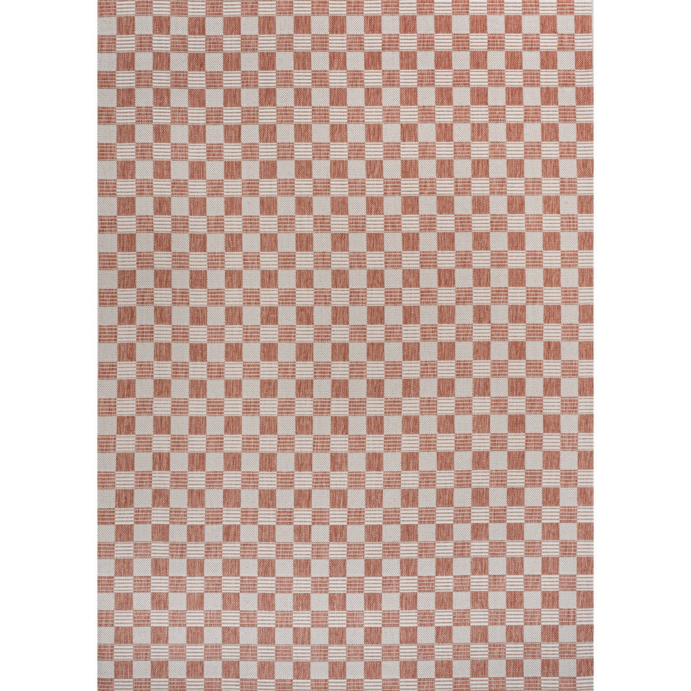 Laurel Traditional Cottage Checkerboard Indoor/Outdoor Area Rug