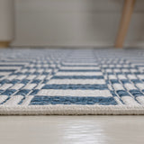 Laurel Traditional Cottage Checkerboard Indoor/Outdoor Area Rug