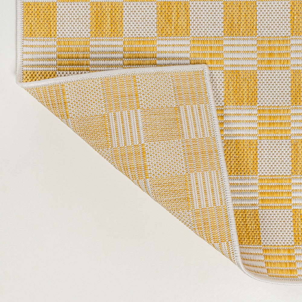 Laurel Traditional Cottage Checkerboard Indoor/Outdoor Area Rug