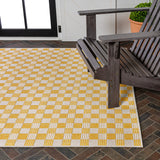 Laurel Traditional Cottage Checkerboard Indoor/Outdoor Area Rug