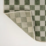 Laurel Traditional Cottage Checkerboard Indoor/Outdoor Area Rug