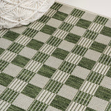 Laurel Traditional Cottage Checkerboard Indoor/Outdoor Area Rug