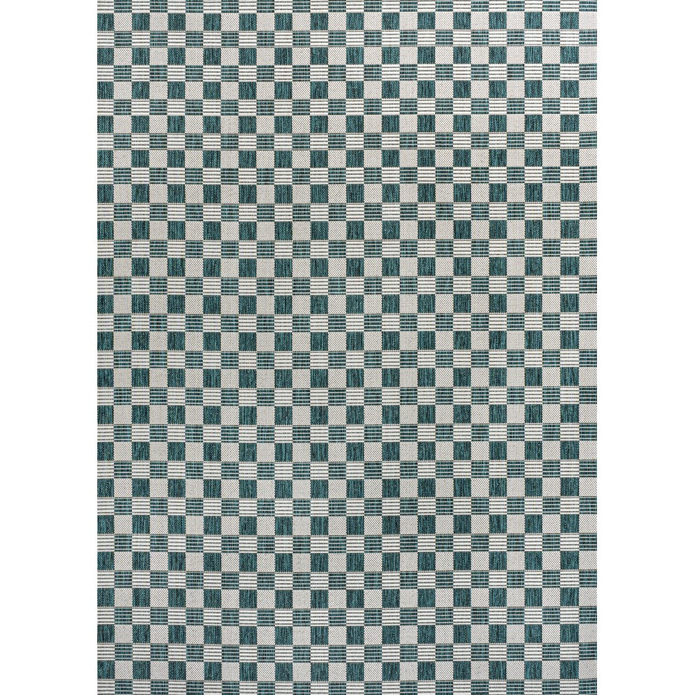 Laurel Traditional Cottage Checkerboard Indoor/Outdoor Area Rug