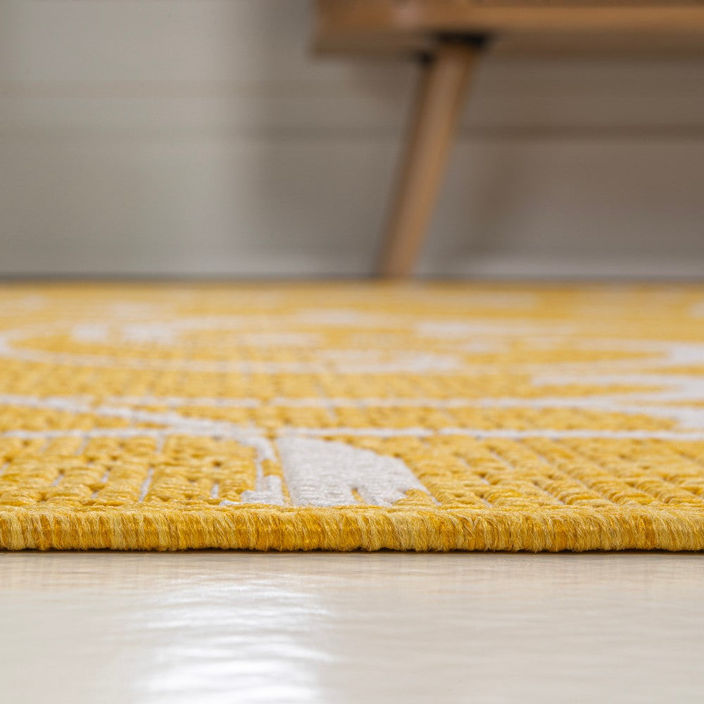Domani Traditional Classic All-Over Scroll Indoor/Outdoor Area Rug