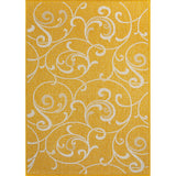 Domani Traditional Classic All-Over Scroll Indoor/Outdoor Area Rug