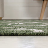 Domani Traditional Classic All-Over Scroll Indoor/Outdoor Area Rug