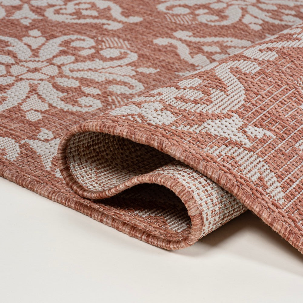 Nexus Traditional Mediterranean Tile Design Indoor/Outdoor Area Rug