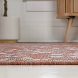 Nexus Traditional Mediterranean Tile Design Indoor/Outdoor Area Rug