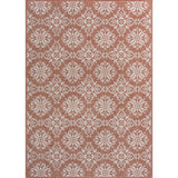 Nexus Traditional Mediterranean Tile Design Indoor/Outdoor Area Rug